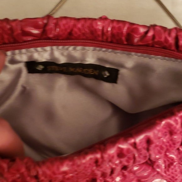 🤯3/$12 Steve Madden Hot Pink Bag Clutch - Picture 2 of 2